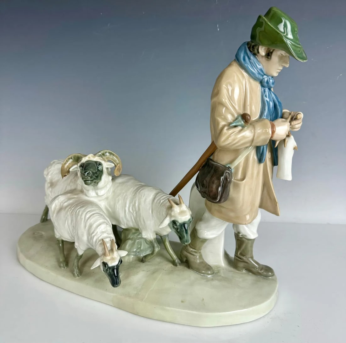 A LARGE MEISSEN GROUP (1 of 4)