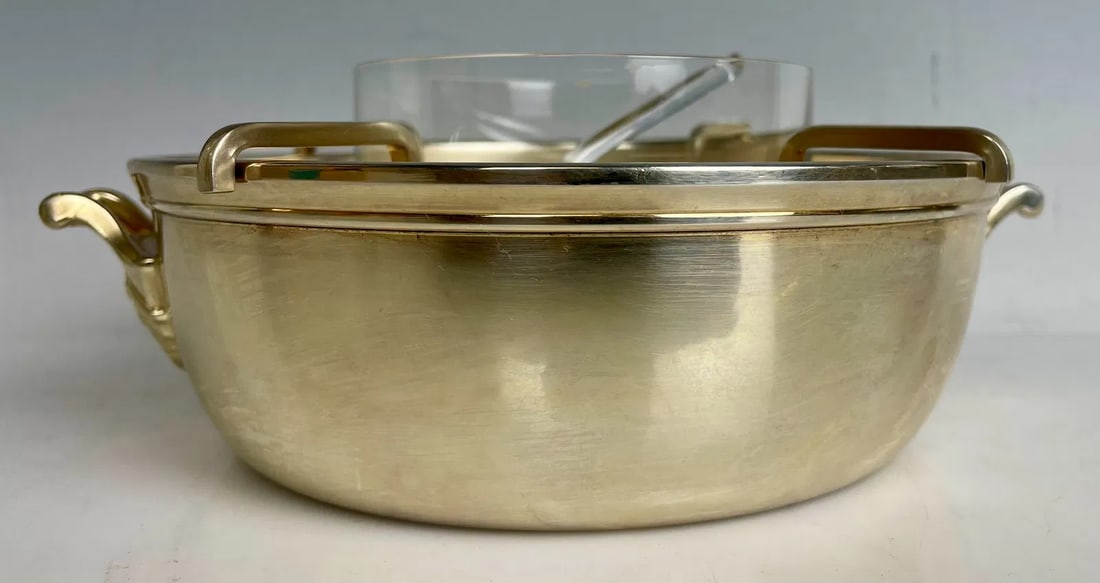 CHRISTOFEL AND BACCARAT CRYSTAL CAVIAR DISH (1 of 4)