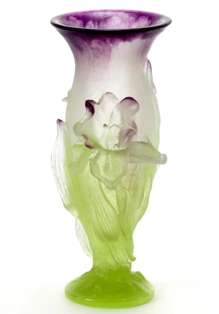 A DAUM PATE DE VERRE VASE (1 of 1)