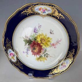ANTIQUE MEISSEN PLATE