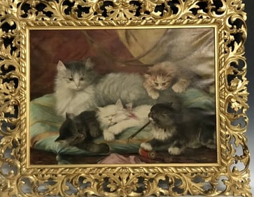 OIL PAINTING SIGNED LICINIO BARZANTI