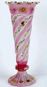 A LARGE LOBMEYR VASE