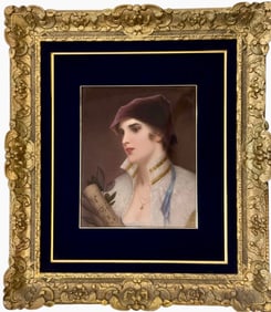 LARGE BERLIN KPM PORCELAIN PLAQUE