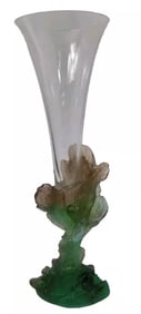 A LARGE DAUM PATE DE VERRE VASE