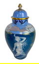 19TH C. MEISSEN PATE SUR PATE VASE AND COVER