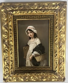 A MAGNIFICENT BERLIN KPM PORCELAIN PLAQUE