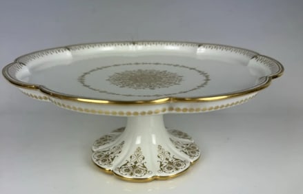 IMPERIAL SEVRES FOOTED DISH