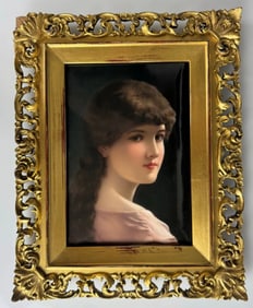 19TH C. BERLIN KPM PORCELAIN PLAQUE