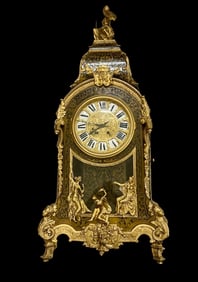 A PALATIAL FRENCH BOULLE BRACKET CLOCK