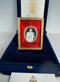 IMPERIAL FABERGE ENAMEL FRAME