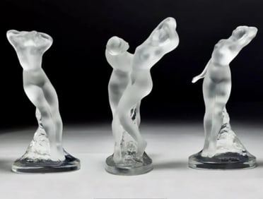 LALIQUE TRIO DANCERS