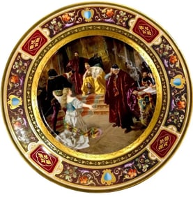 A MAGNIFICENT VIENNA PLATE CIRCA 1824