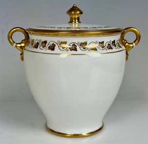 SEVRES LOUIS PHILLIPE PORCELAIN SUGAR BOWL