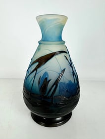 EGALLE ART GLASS CIRCA 1900.