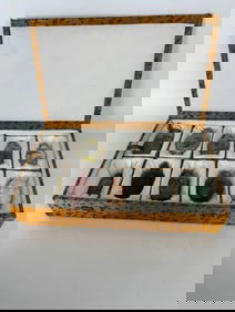 SET OF 10ASSORTED ANTIQUE CHINESE SNUFF BOTTLES