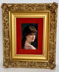 BERLIN KPM PORCELAIN PLAQUE