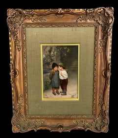 19TH C. BERLIN KPM PORCELAIN PLAQUE