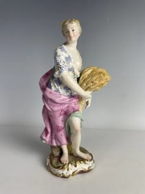 19TH C. MEISSEN FIGURE