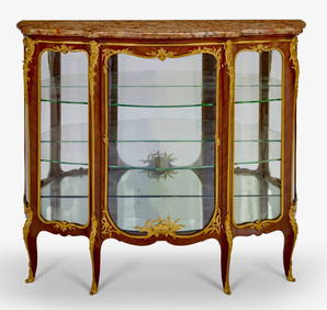 A FRENCH KINGWOOD ORMOLU MOUNTED FRANCOIS LINKE VITRINE CIRCA 1890 (1 of 5)