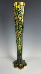 A LARGE MOSER VASE