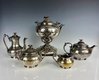 ANTIQUE CHRISTOFEL TEA SET