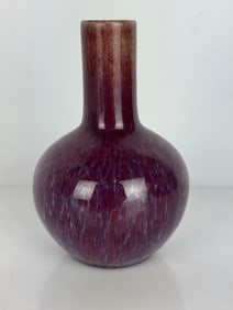 CHINESE FLAMBÉ PORCELAIN VASE