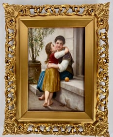 BERLIN KPM PORCELAIN PLAQUE