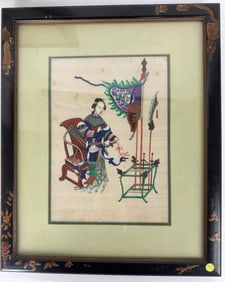 A CHINESE GOUACHE PAINTING