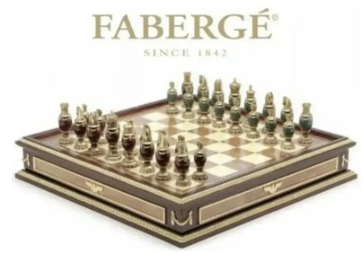 IMPERIAL FABERGE CHESS SET