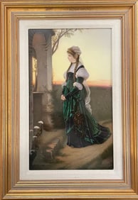 19TH C. BERLIN KPM PORCELAIN PLAQUE