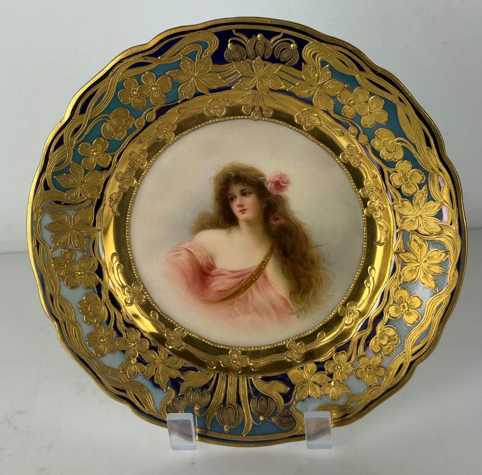 ROYAL VIENNA PORTRAIT PLATE
