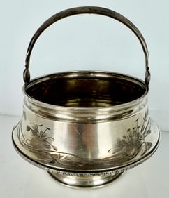ANTIQUE RUSSIAN SILVER DISH