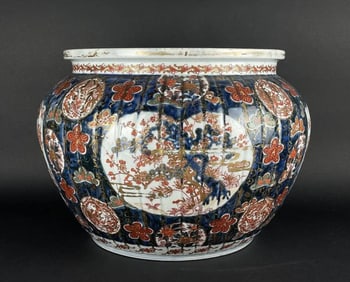 A LARGE 19TH C. EMARI BOWL
