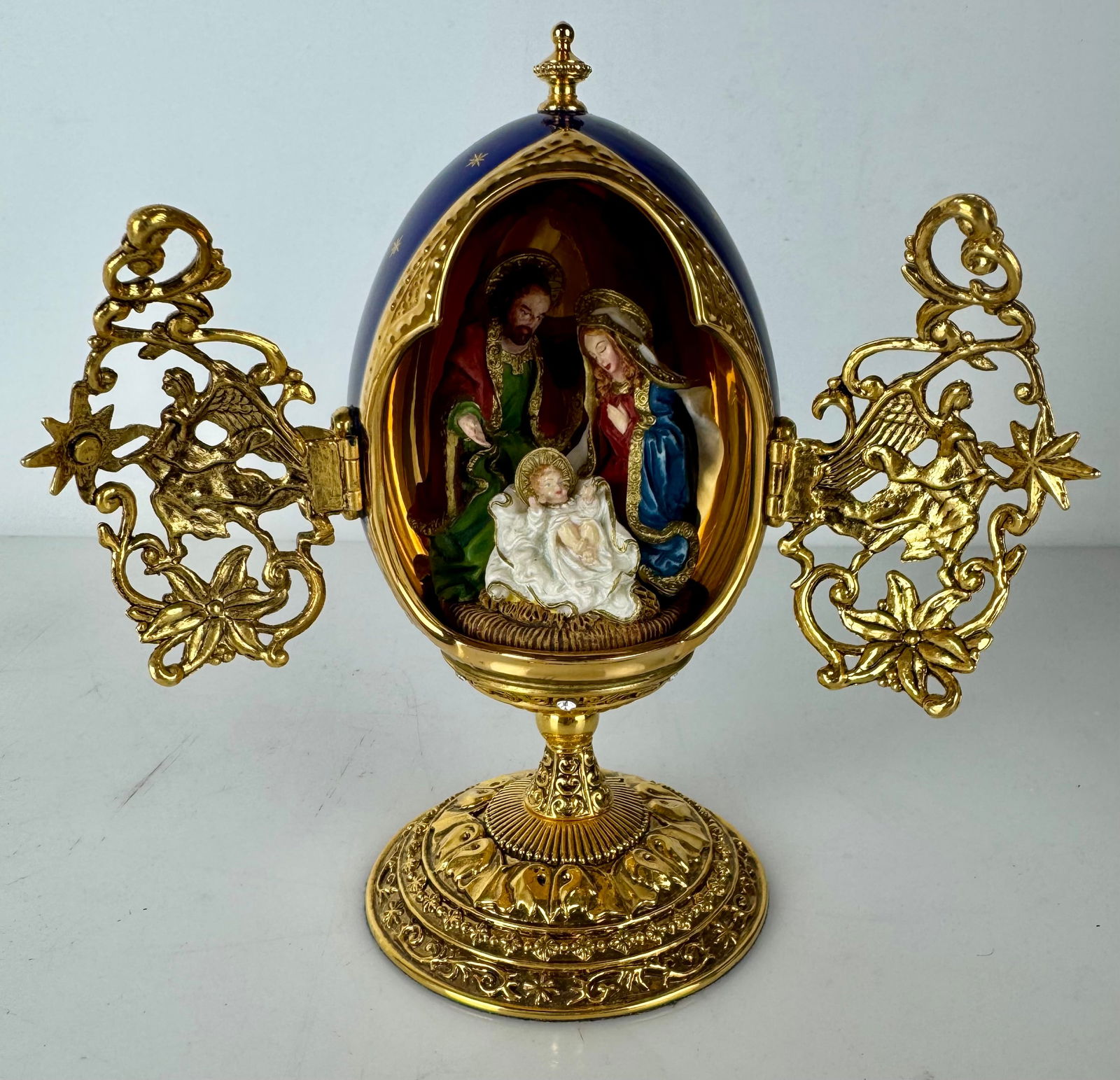 FABERGE EGG “A KING IS BORN”
