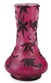 MINIATURE MICHEL NANCY CAMEO GLASS