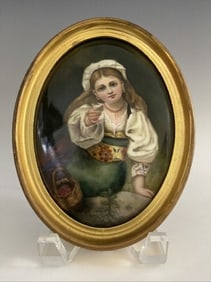 19TH C. BERLIN KPM PORCELAIN PLAQUE