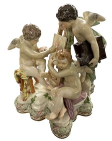 19TH C. MEISSEN GROUP