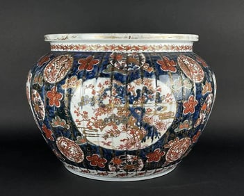 A LARGE 19TH C. EMARI BOWL