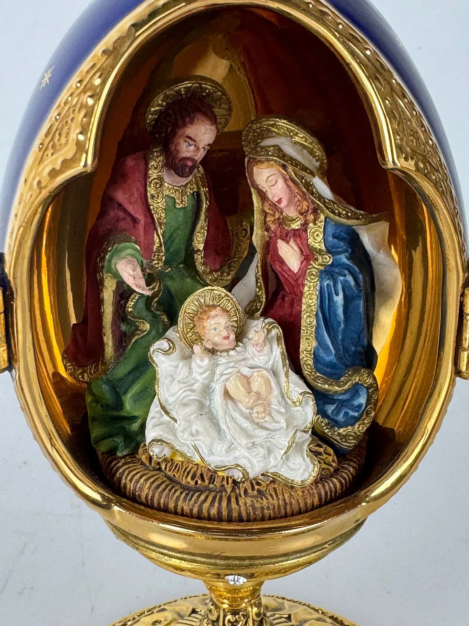 FABERGE EGG “A KING IS BORN (1 of 4)