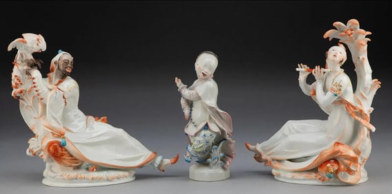 MEISSEN FIGURES BY PAUL SCHEURICH