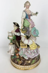 19TH C. MEISSEN GROUP