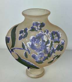 A LARGE GALLE VASE