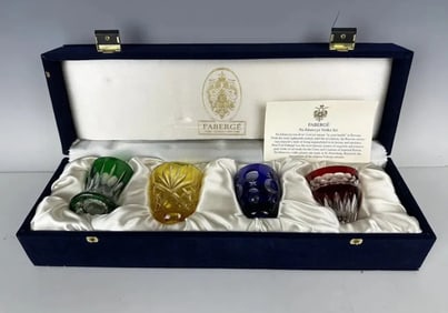 IMPERIAL FABERGE NAZDROVYE VODKA SET