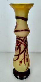 GALLE VASE CIRCA 1900