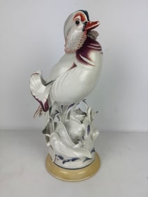A LARGE MEISSEN FIGURES SIGNED MAX ESSER