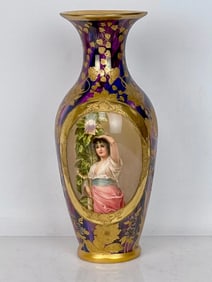 19TH C. ROYAL VIENNA VASE