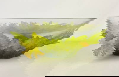A LARGE DAUM PATE DE VERRE BOWL