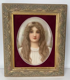 BERLIN KPM PORCELAIN PLAQUE
