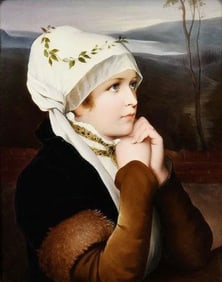 ALARGE BERLIN KPM PORCELAIN PLAQUE