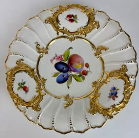 LARGE MEISSEN PLATE